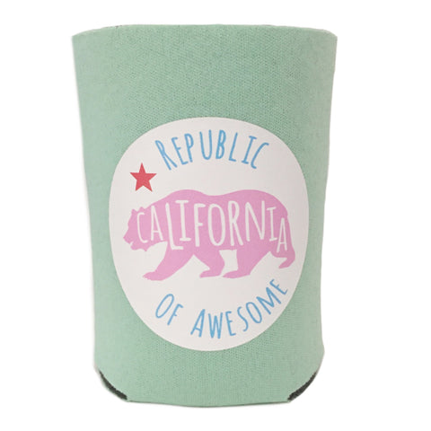Coolie Can & Bottle Sleeve -  Mint California