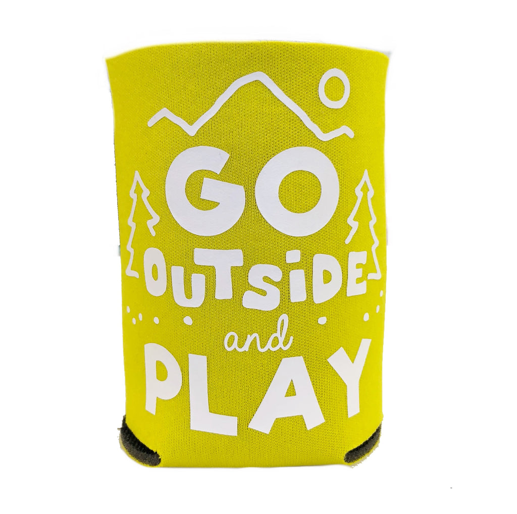 Coolie Can & Bottle Sleeve - Go Outside and Play