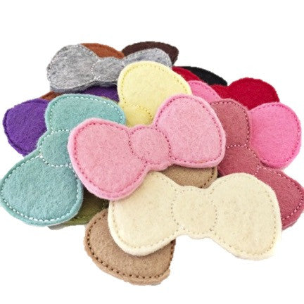 Plain Jane Felt Hair Bow