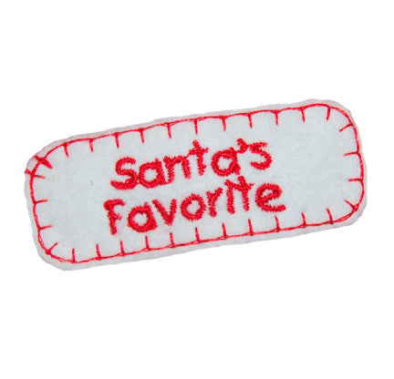 Santa's Favorite Hair Clip