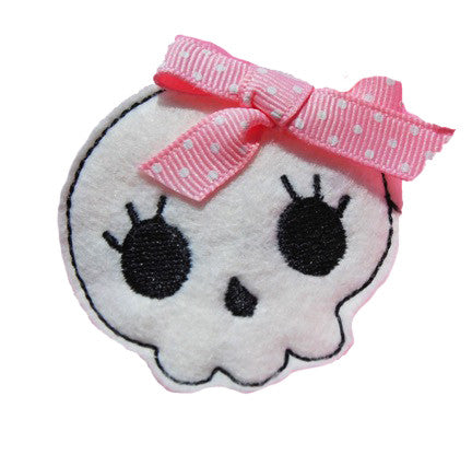 Skull Hair Clip