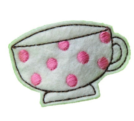 Teacup Hair Clip