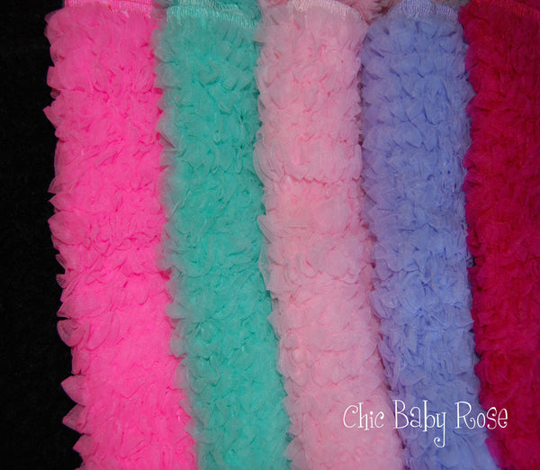 Fluffy Chiffon Tube Top in Nine Colors