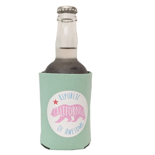Coolie Can & Bottle Sleeve -  Mint California