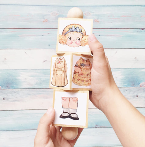 Dolly Twist Wooden Toy