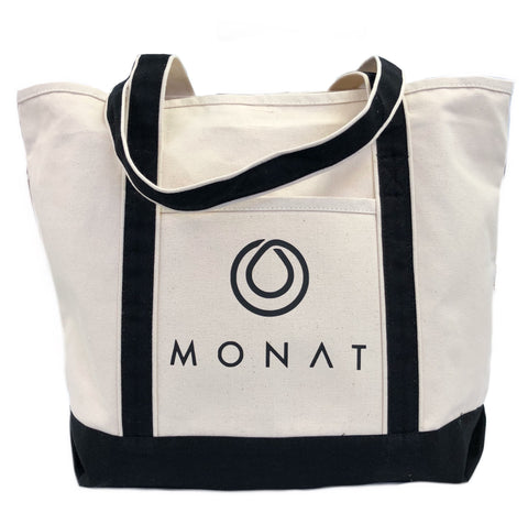 Monat Canvas Tote Bag