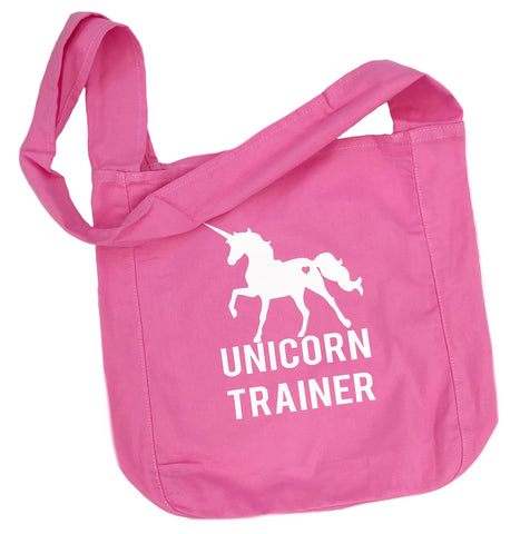 Unicorn Trainer Canvas Messenger Bag