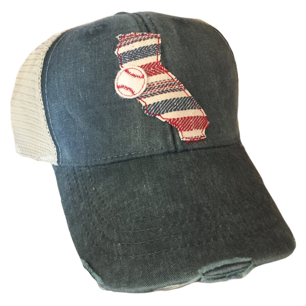 California USA Baseball Hat