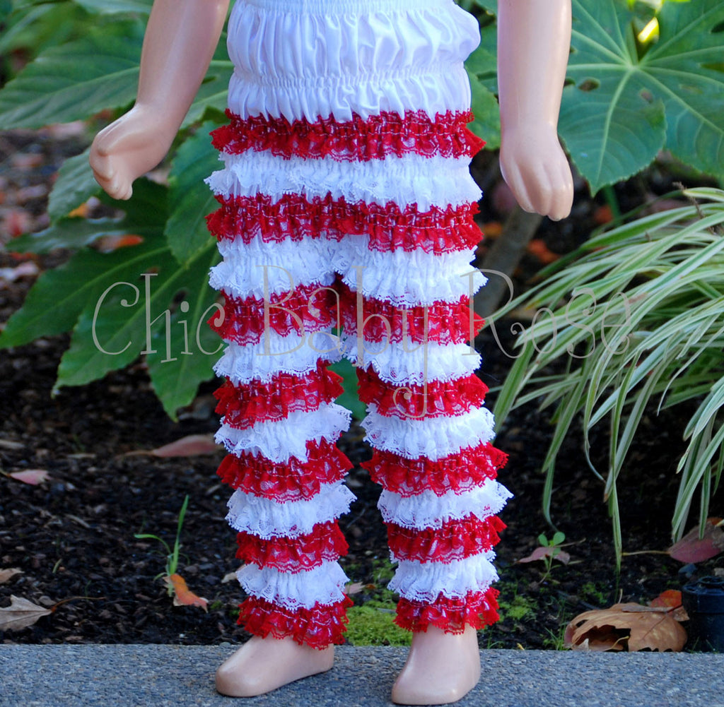 Lace Candy Cane Pettipants