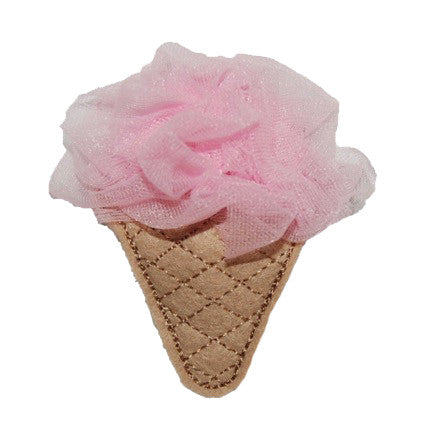 Felt Ice Cream Hair Clip